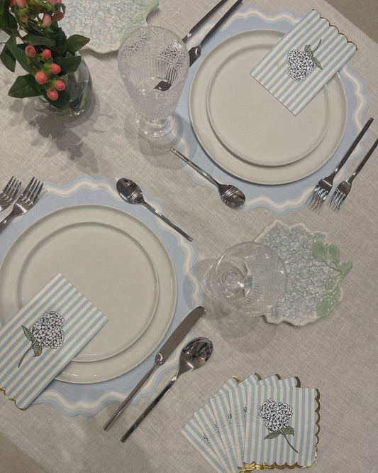 How to Combine Timeless Classy Pieces with Seasonal or Disposable Tablescape Details