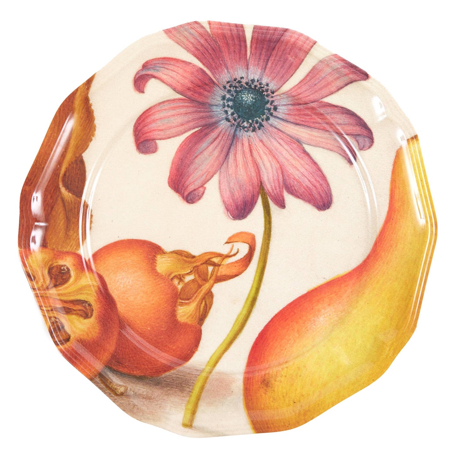 Dragon Fly Side or Salad Melamine Plates - Set of Four