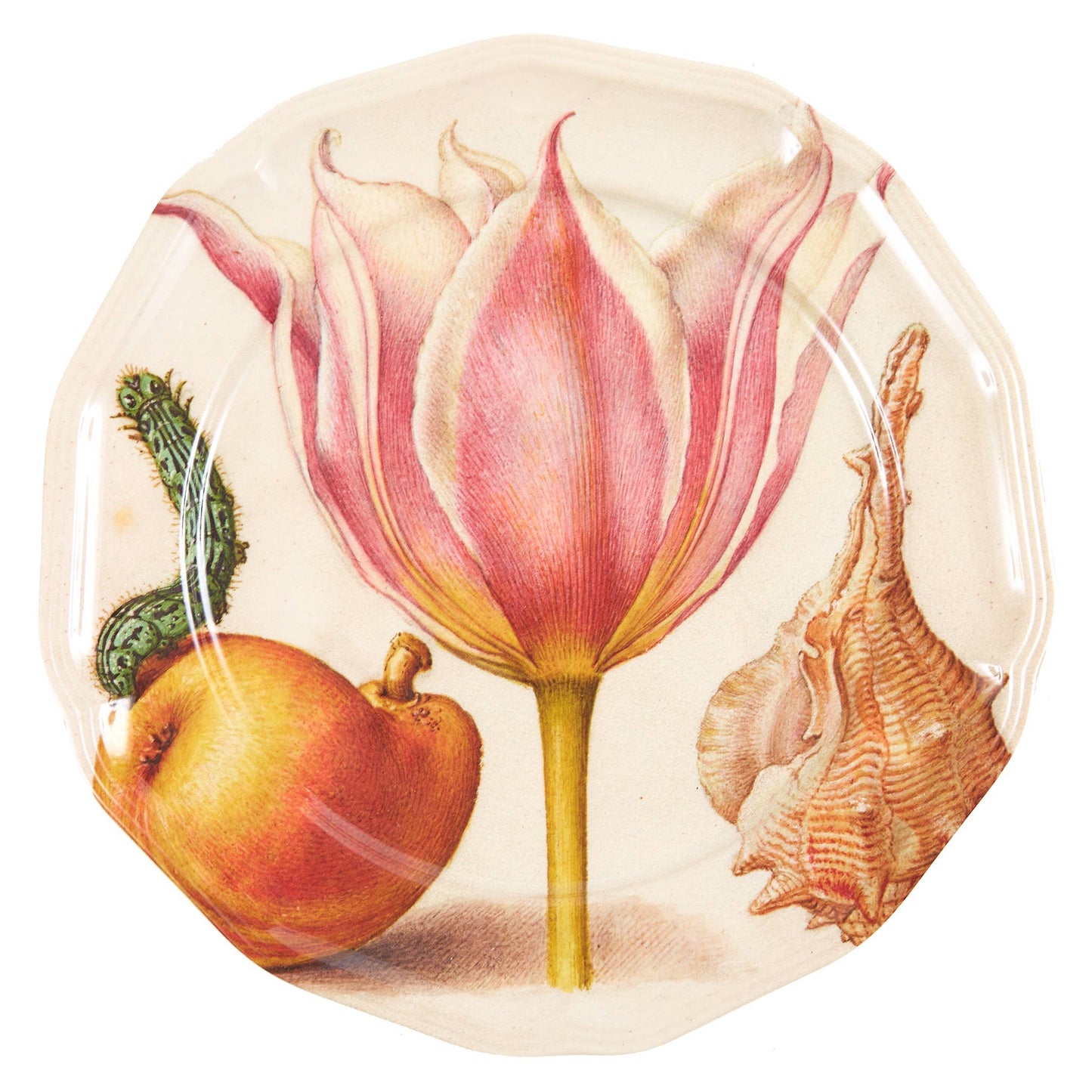 Dragon Fly Side or Salad Melamine Plates - Set of Four