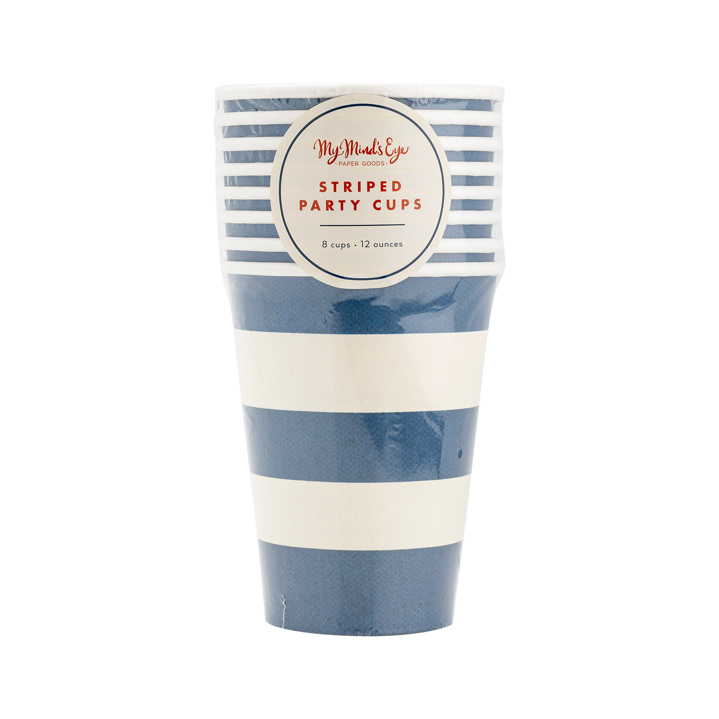 Americana Striped Paper Cups - 8pk