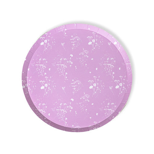 Lilac Plates - Premium Disposable Paper Plates