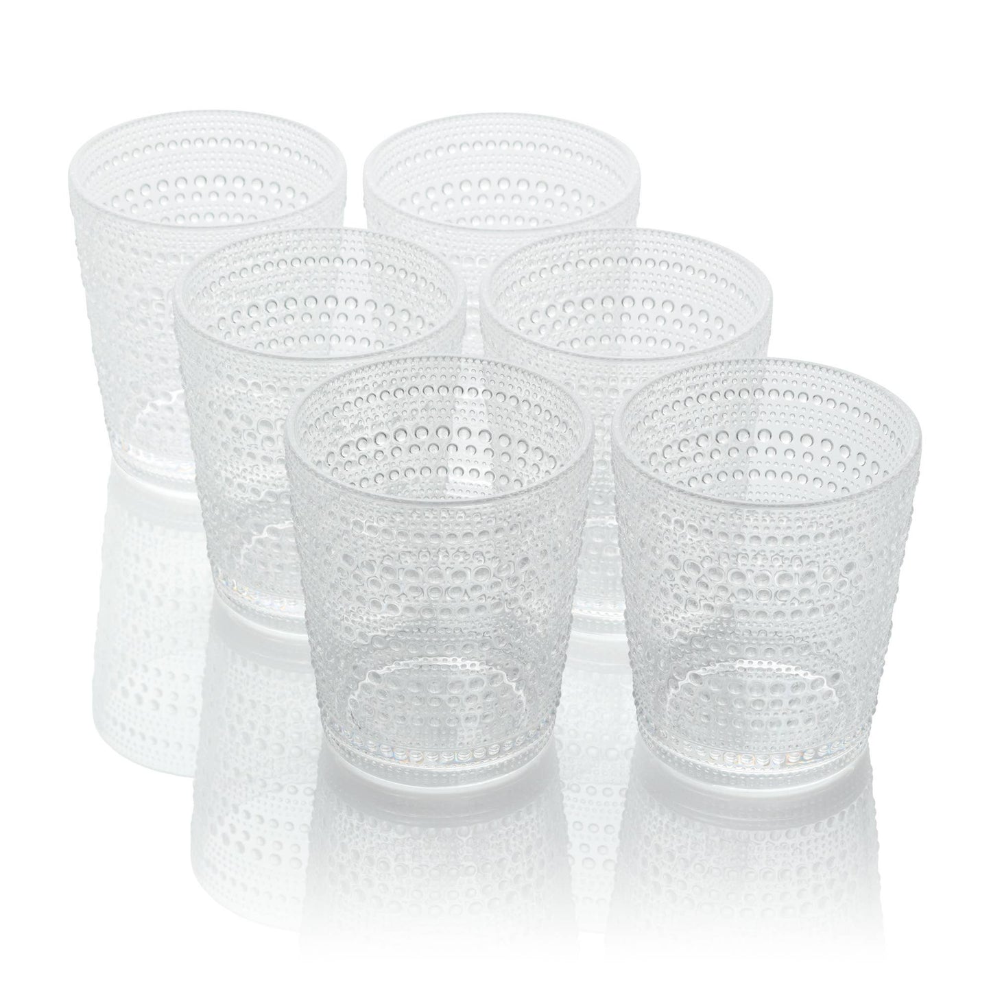 Santa Fe Clear Acrylic DOF Glass - 16 oz.