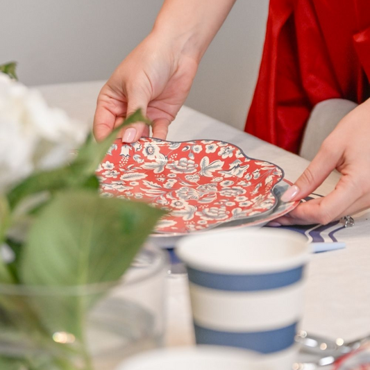 Americana Disposable Tableware Party Set – Plates, Cups, Napkins & Placemats (52 Pieces)