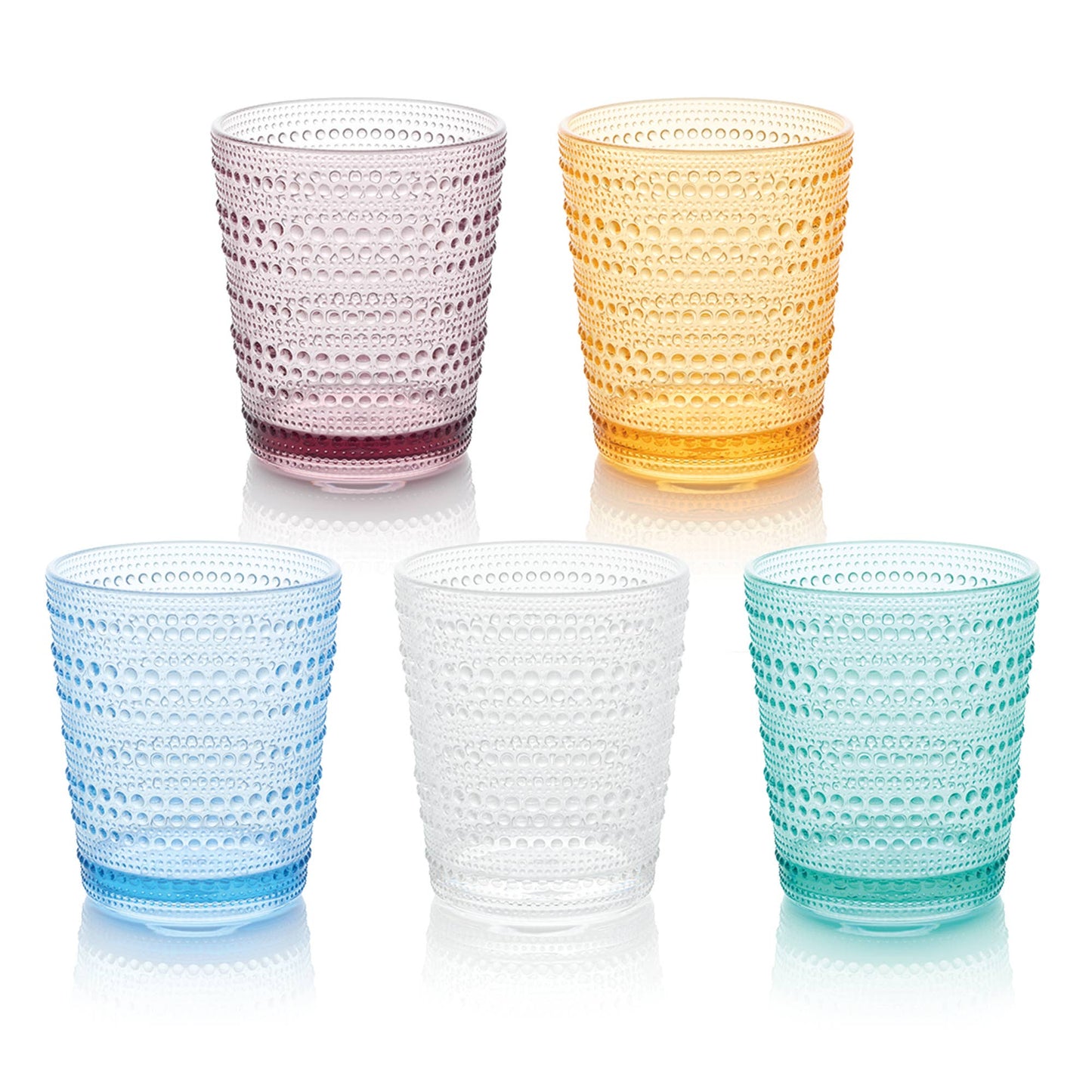 Santa Fe Clear Acrylic DOF Glass - 16 oz.