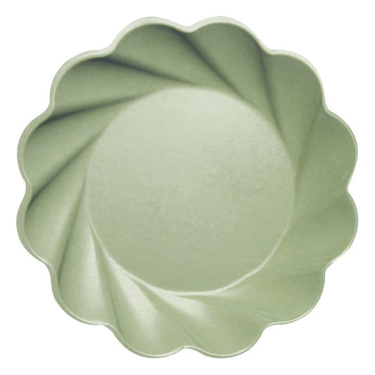 Sage Eco-Friendly Disposable Compostable Dinner Plate - 8 Pack