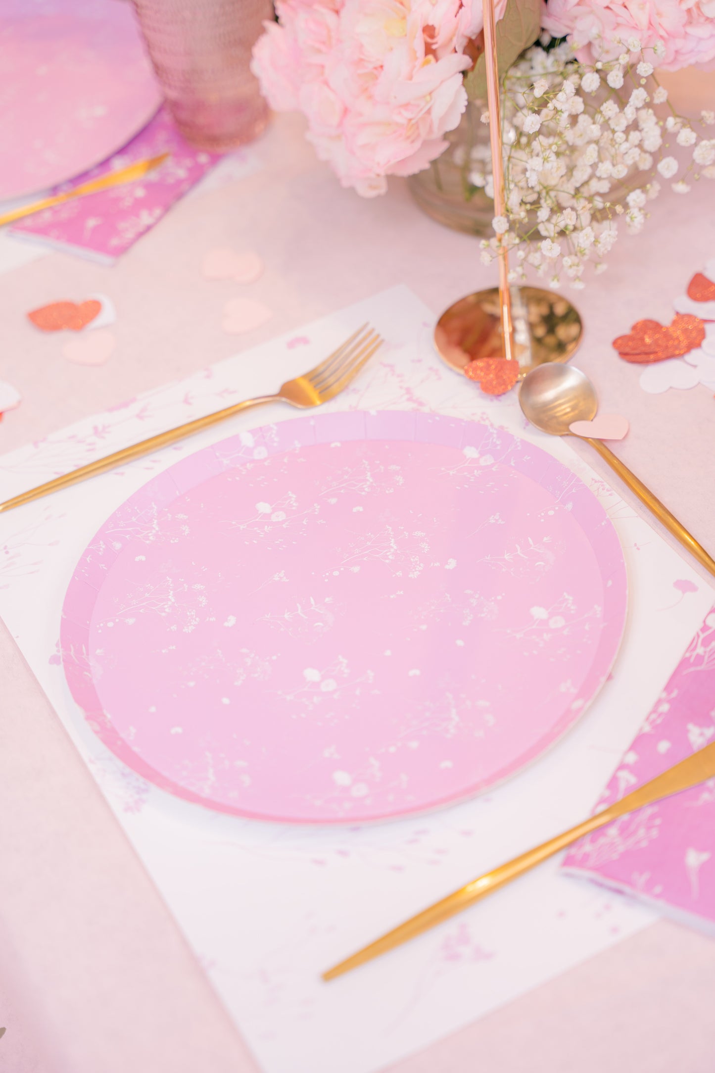 Lilac Napkins - Disposable Dinner Square Napkins